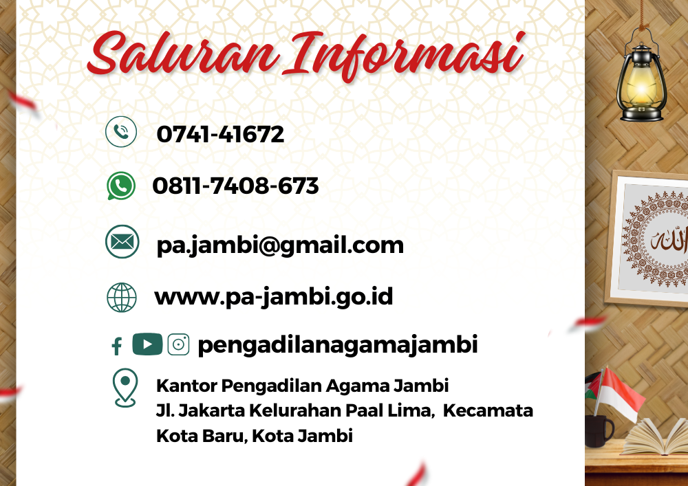Saluran Informasi PA Jambi 1