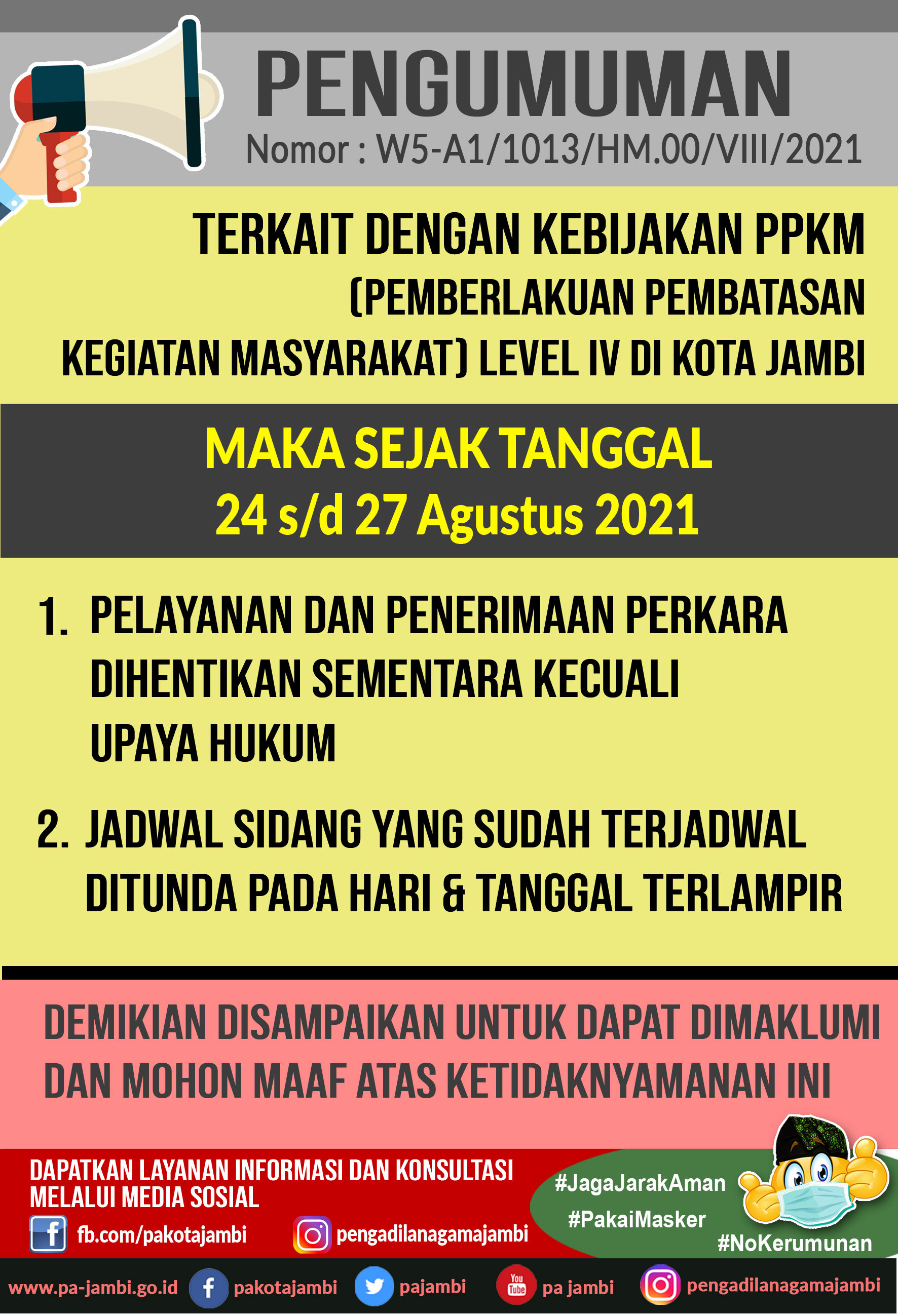 kebijakan antisipasi covid19 positif 08 2021