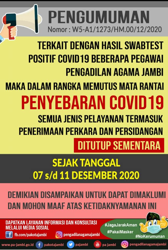 covid19 des announcement